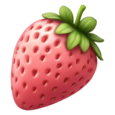 Baby Pink strawberry  sticker