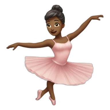 Danseuse classique sticker