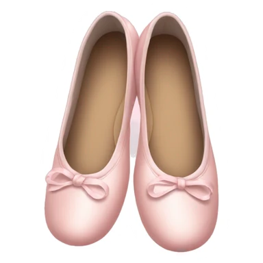 Pale pink ballet shoes sticker