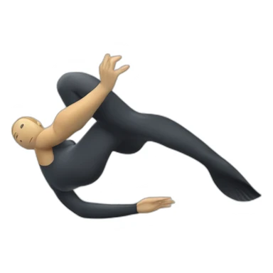 freediver-monofin sticker