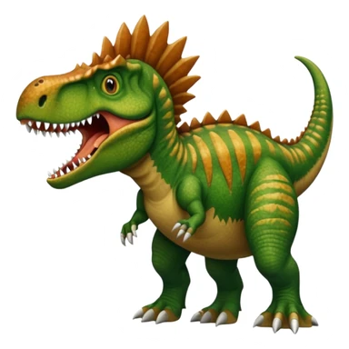 A spinosaurus sticker