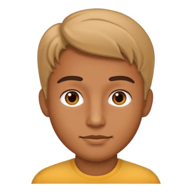 My own emoji based on a photo of myself sticker