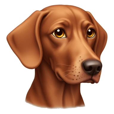 Viszla dog sticker