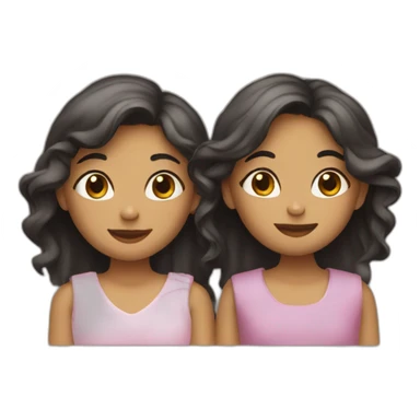 two girls in love sticker