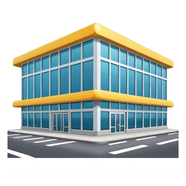 supermarket building sticker