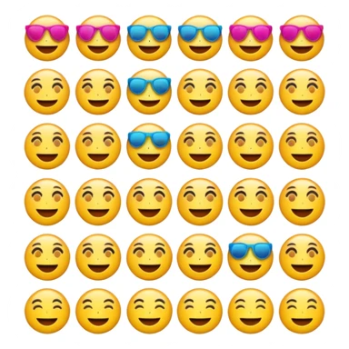 Initial emoji sticker