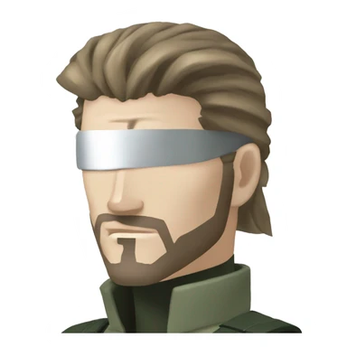 Solid snake, metal gear solid sticker