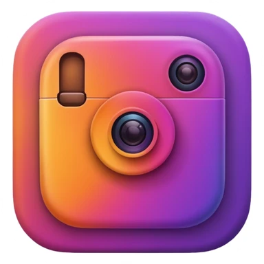 Logo instagram sticker