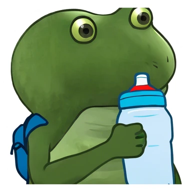 water bottle  sticker