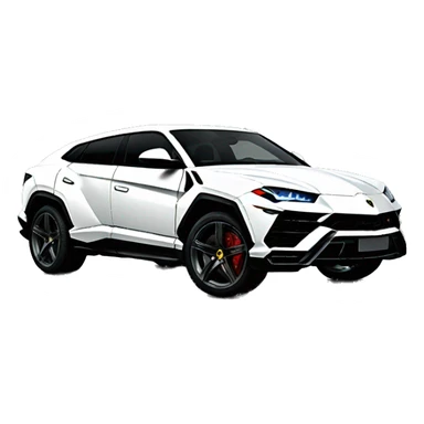 A lamborghini urus sticker