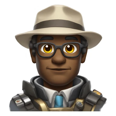 Winston from overwatch sticker