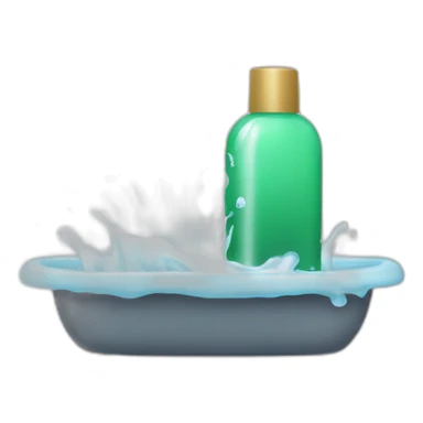 Shampooing sticker