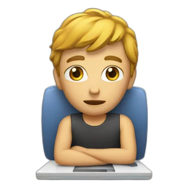 watching video emoji sticker