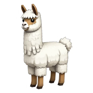 Minecraft llama sticker