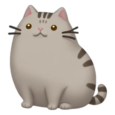 pusheen dog sticker