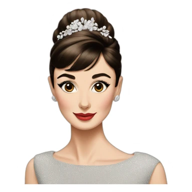 Audrey Hepburn sticker