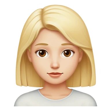 Blonde cornball sticker