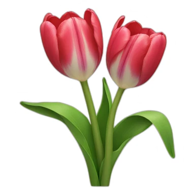 tulips sticker
