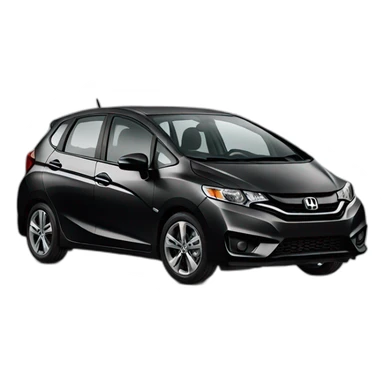 Black Honda fit sticker