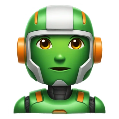 BOT Green/Orange Color sticker
