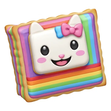 nyan cat poptart sticker