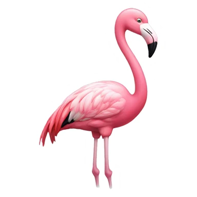 pink flamingo sticker