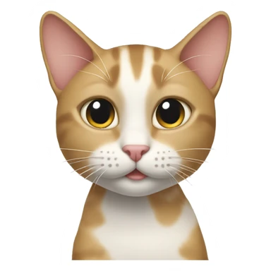 cat,working in  the isla sticker