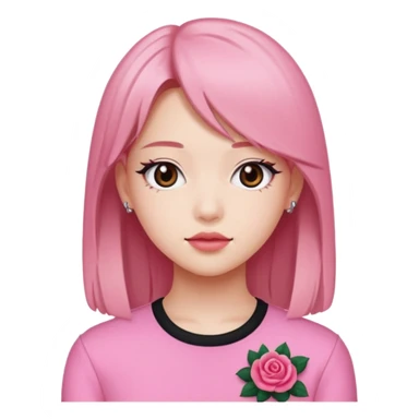 Rose blackpink sticker
