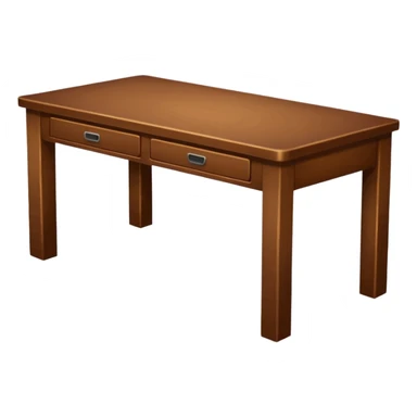 a desk table sticker