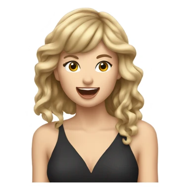 Taylor swift singing love song sticker
