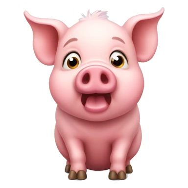 Little pig sticker