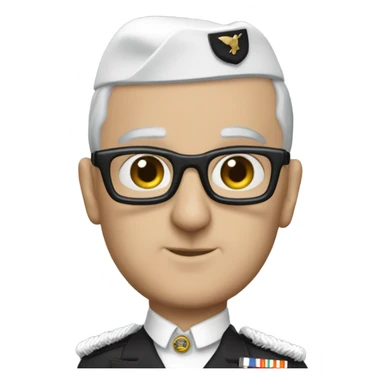emoji of peter sellers as Dr. strangelove sticker
