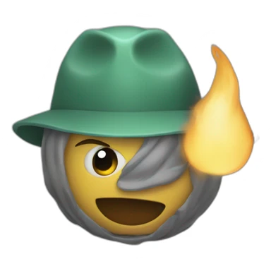 una señal de peligro sticker