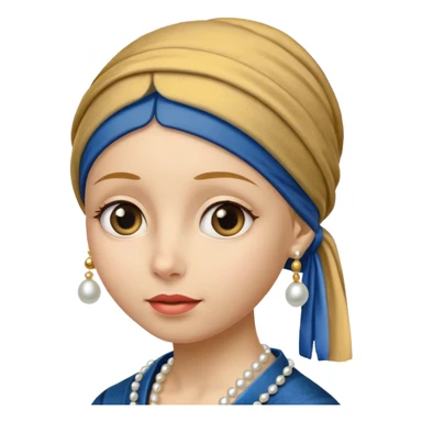 Girl with a Pearl Earring  sticker