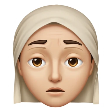 one eye covered other open sticker