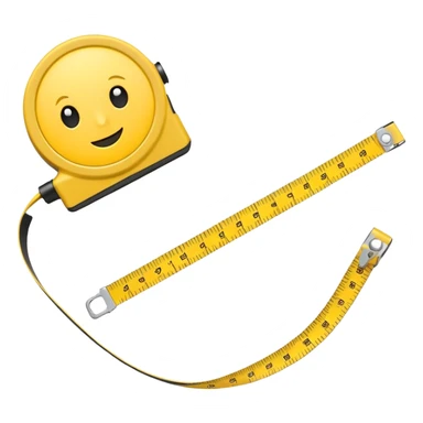 measuring-tape sticker