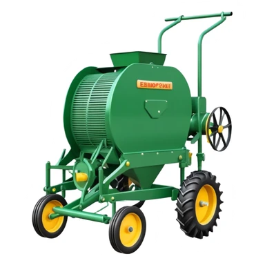 agricultural seeding machine, farm equipment for planting seeds sticker
