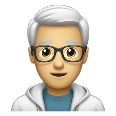 A man using phone  sticker