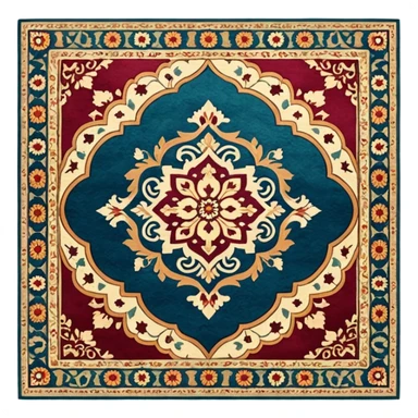 carpet with old design sticker