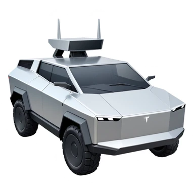 Tesla cyber truck  sticker