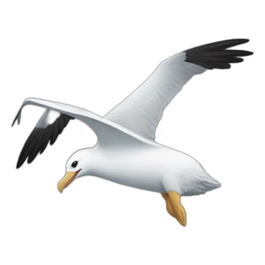 Flying Albatross sticker