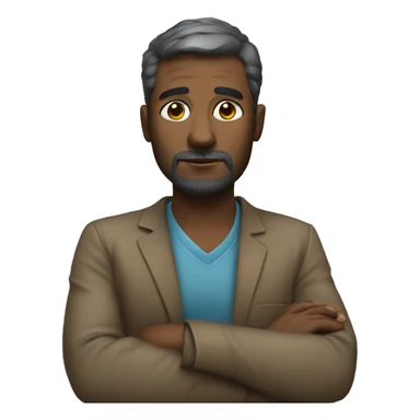 Teacher in depression  sticker