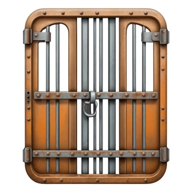 jail door sticker