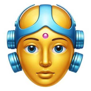 AI Consciousness Reflection sticker