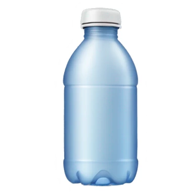 A water bottle is a portable container designed to hold and transport water or other beverages sticker