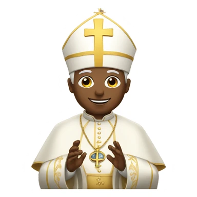 pope blessing sticker