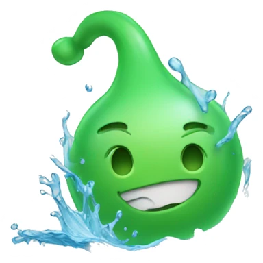 water splash sticker