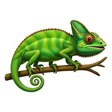 Chameleon sticker