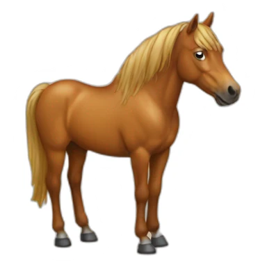 Horse pee sticker