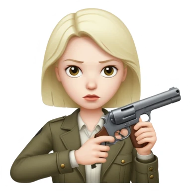 Blow my brains out with gun sticker